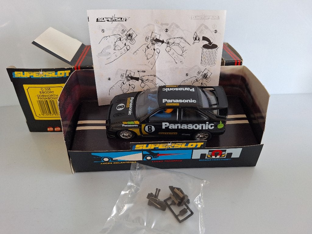 Scalextric Ford Escort Cosworth Panasonic C204, Overige merken, Nieuw, Scalextric, Ophalen of Verzenden