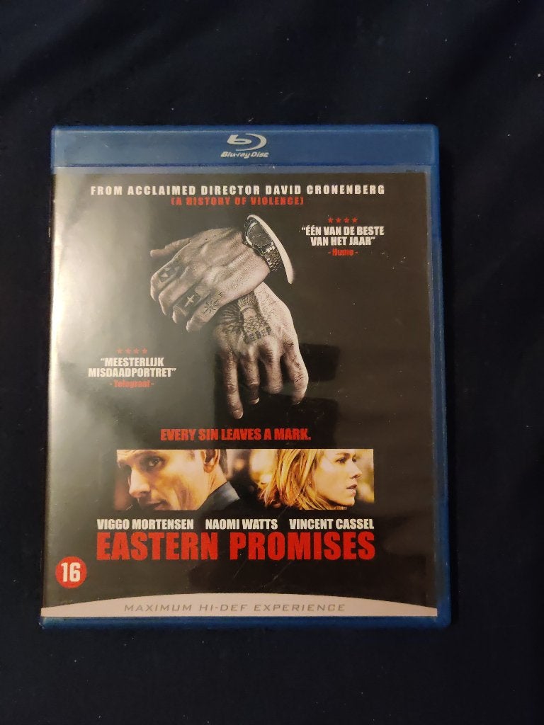 Eastern Promises - David Cronenberg (A History of Violence), Alle leeftijden, Ophalen of Verzenden, Zo goed als nieuw, Detective en Krimi