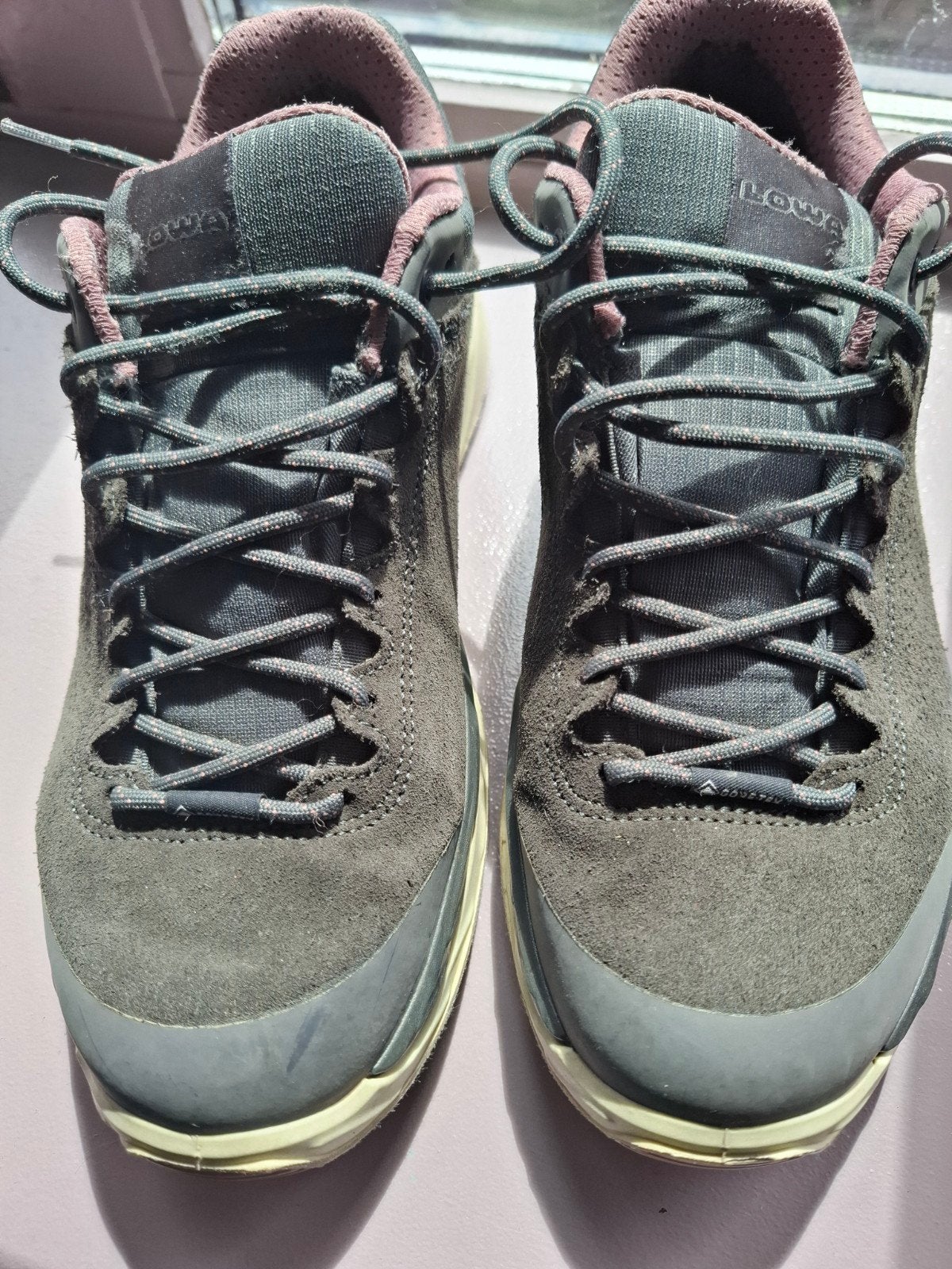 Wandelschoenen/sneakers Lowa maat 39,5, Lowa, Grijs, Gedragen, Wandelschoenen