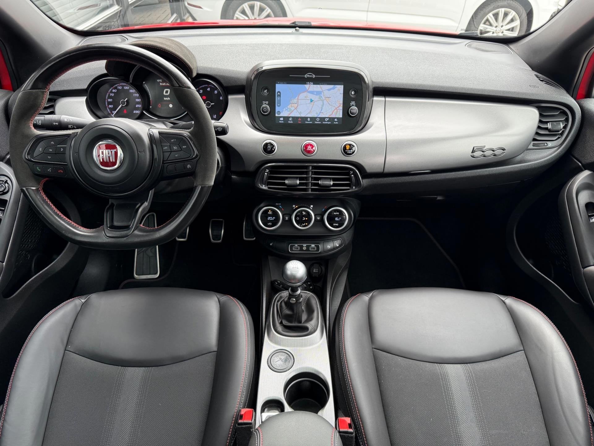 Fiat 500 X 1.0 GSE Sport Full Option Panoramadak Camera Gara, Auto's, Fiat, Voorwielaandrijving, Dealer onderhouden, 15 km/l, Gebruikt