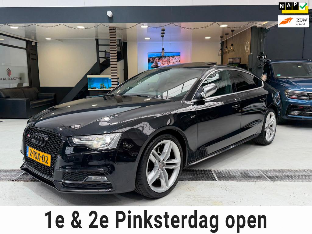 Audi S5 Sportback 3.0 TFSI quattro|B&O|PANO|ACC|KEYLESS|NAP, Auto's, Automaat, Euro 5, Gebruikt, Zwart