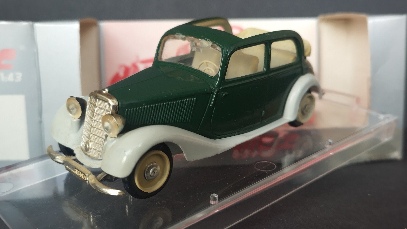 Mercedes Benz 170 V 1936 Cabrio 1:43 Vitesse Pol, Hobby en Vrije tijd, Modelauto's | 1:43, Overige merken, Auto, Verzenden, .