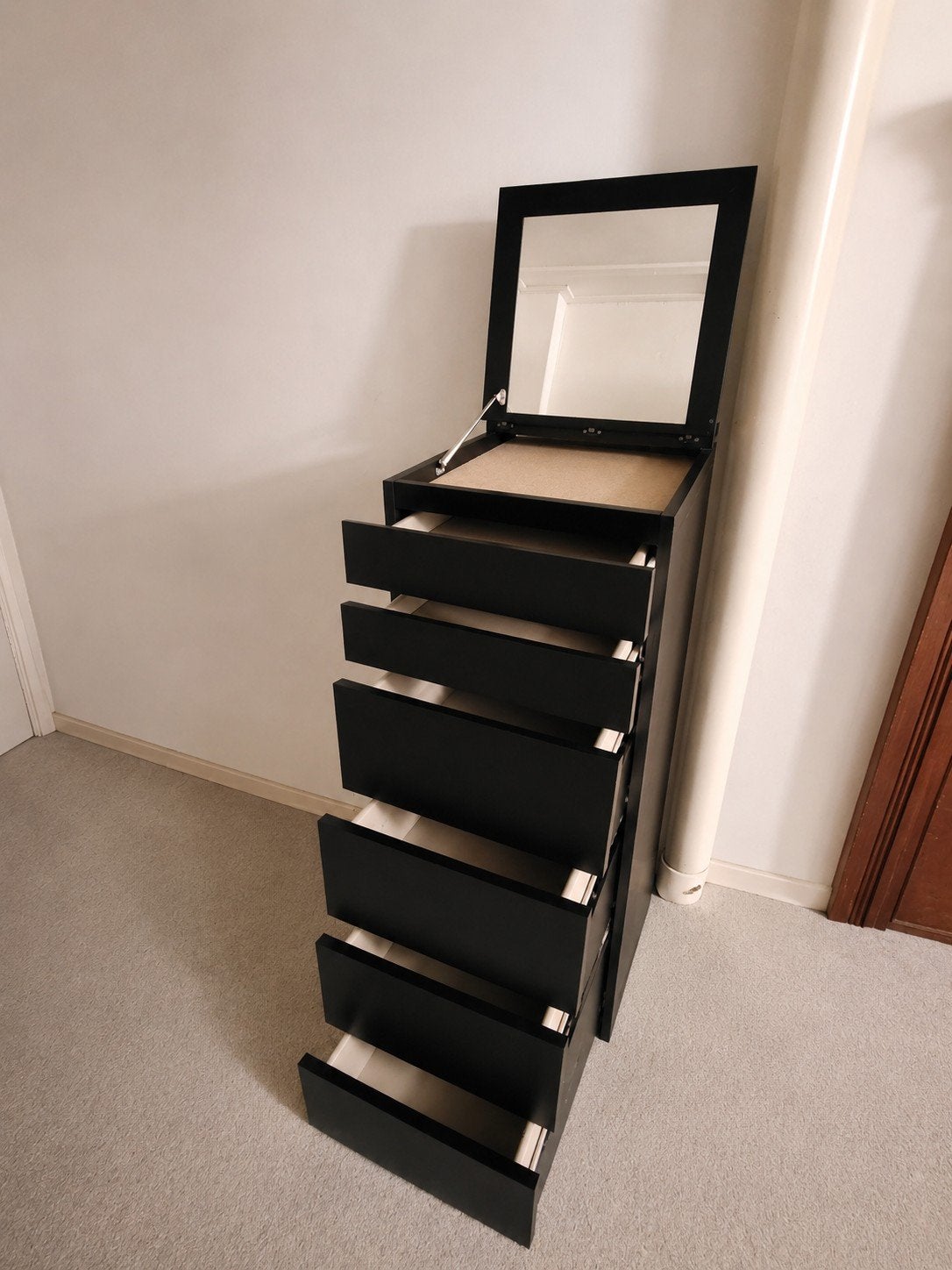 Malm Ladekast, Huis en Inrichting, Kasten | Ladekasten, 5 laden of meer, Zo goed als nieuw, Minder dan 100 cm, 25 tot 50 cm