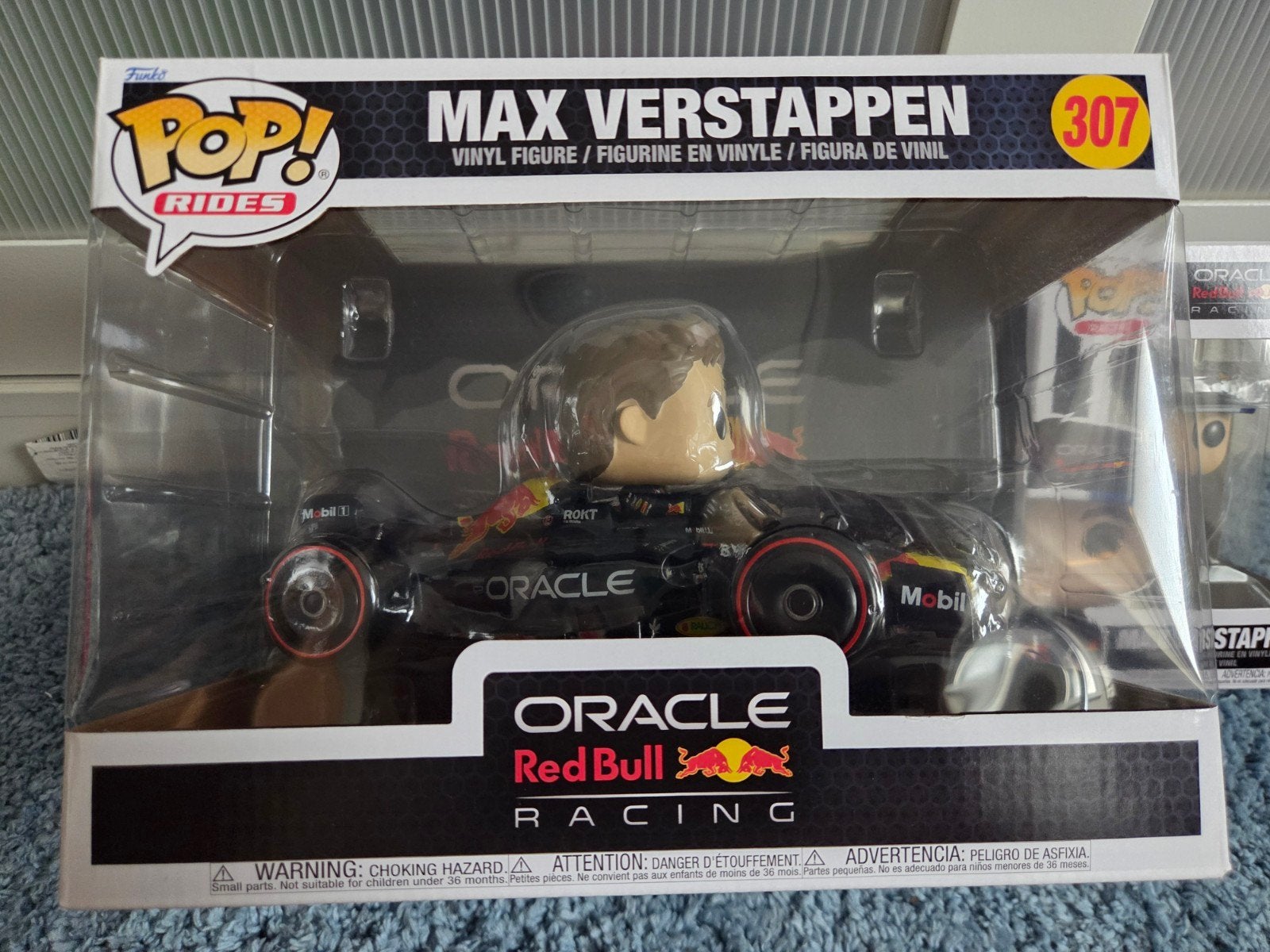 max verstappen funko pop 307 en 03 sint of kerst tip, Ophalen of Verzenden, Nieuw