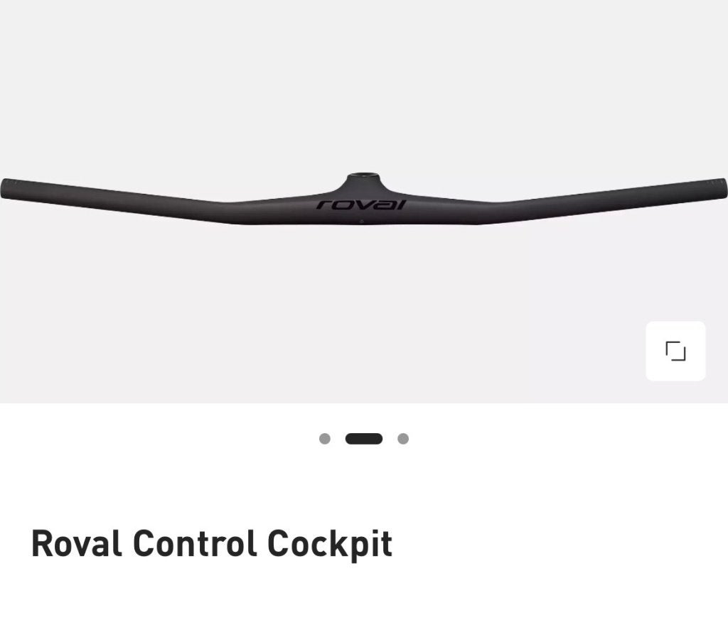 Handlebar Roval Carbon Control cockpit, Fietsen en Brommers, Fietsonderdelen, Overige typen, Ophalen of Verzenden, Carbon, Nieuw