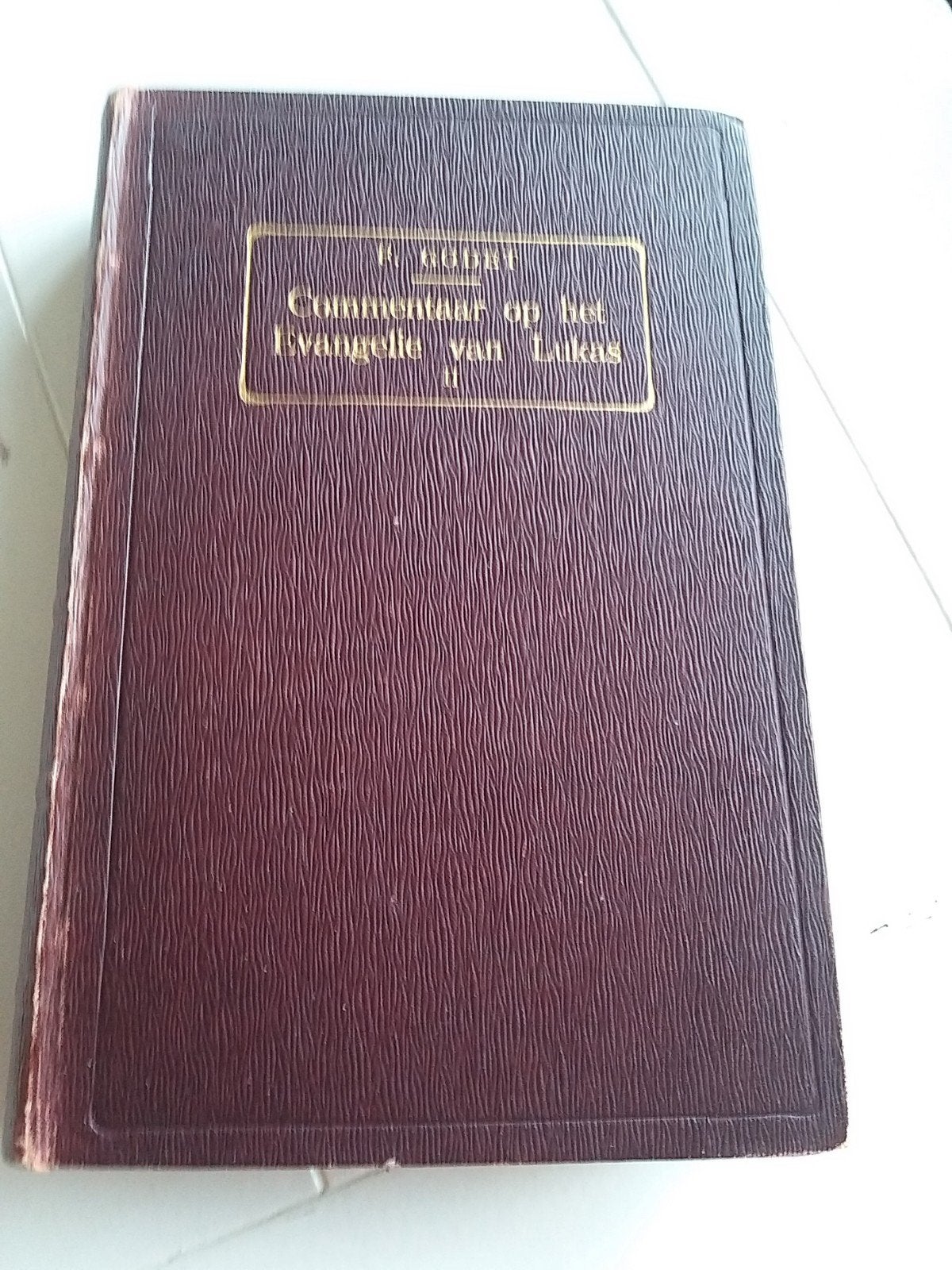 Commentaar heilig evangelie Lucas 2 F Godet, Ophalen of Verzenden, Gelezen, F Godet, Christendom | Protestants