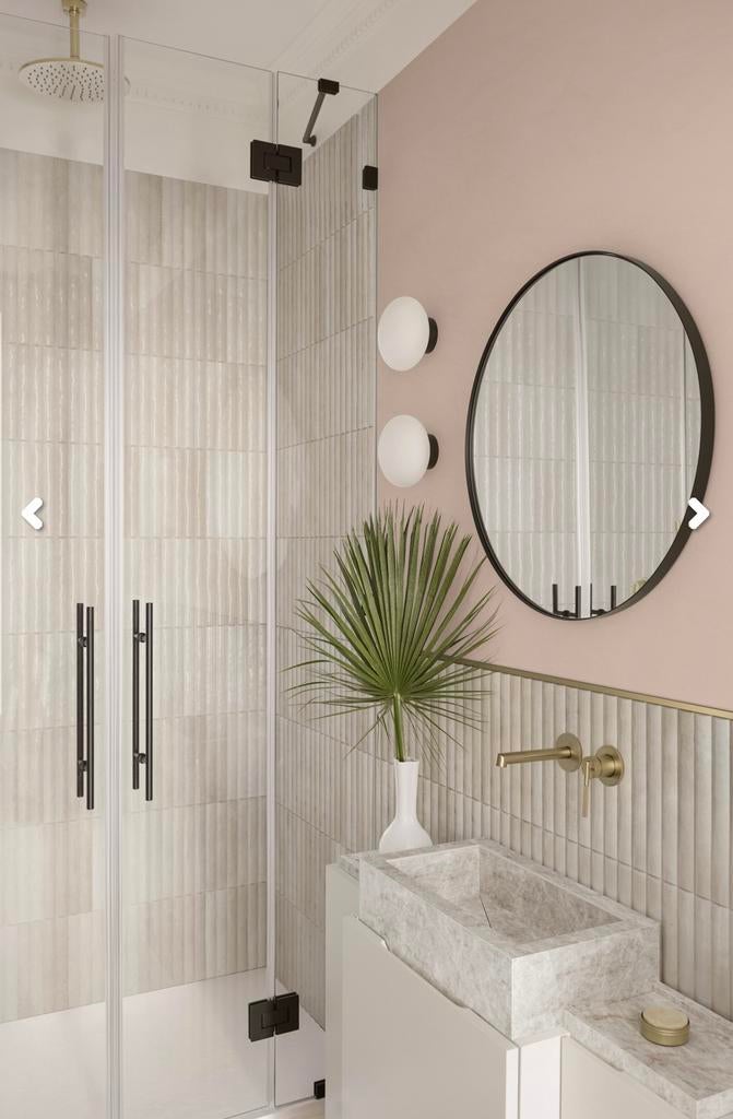 Marazzi wandtegel lume bone struttura 3D 6x24 - 1.44m2, Ophalen, Minder dan 20 cm, Zo goed als nieuw, 20 tot 40 cm