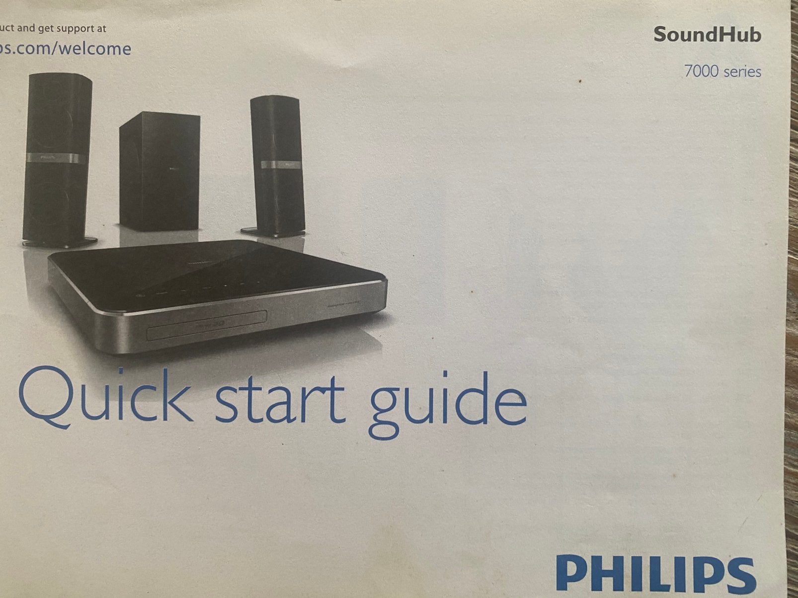 Fijne Philips Home Cinema Set Soundhub 7000 serie, Ophalen, Philips, Gebruikt, 2.1-systeem