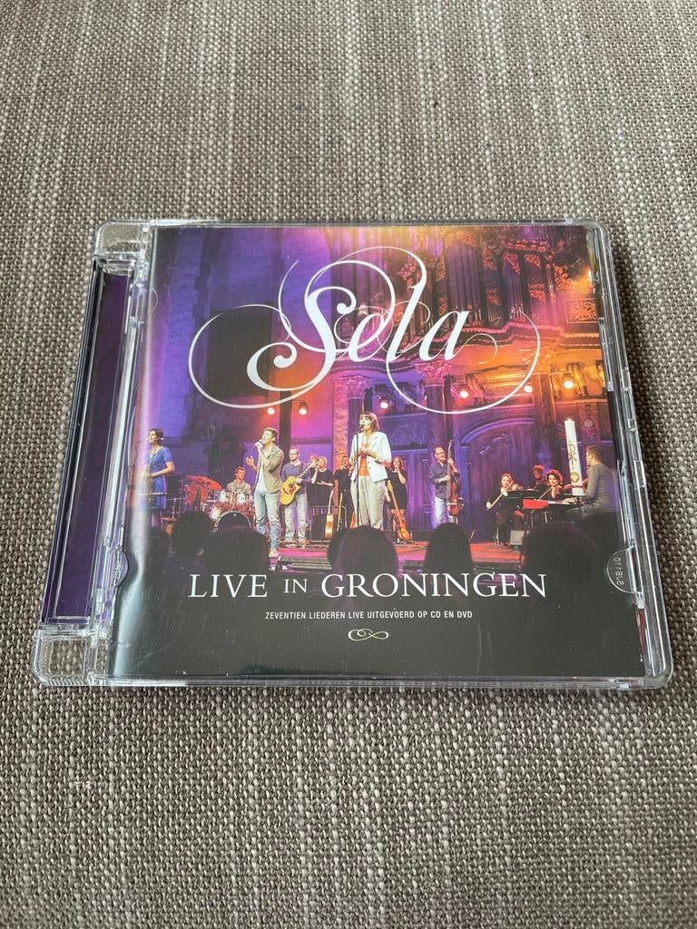 Sela - Live in Groningen cd/dvd-box, Ophalen of Verzenden, Zo goed als nieuw, Gospel, Boxset