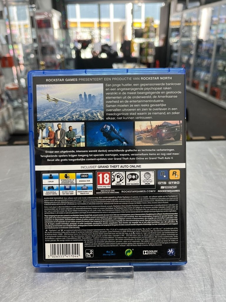 PlayStation 4 game | GTA 5 19,99, Avontuur en Actie, Online, Vanaf 18 jaar, .