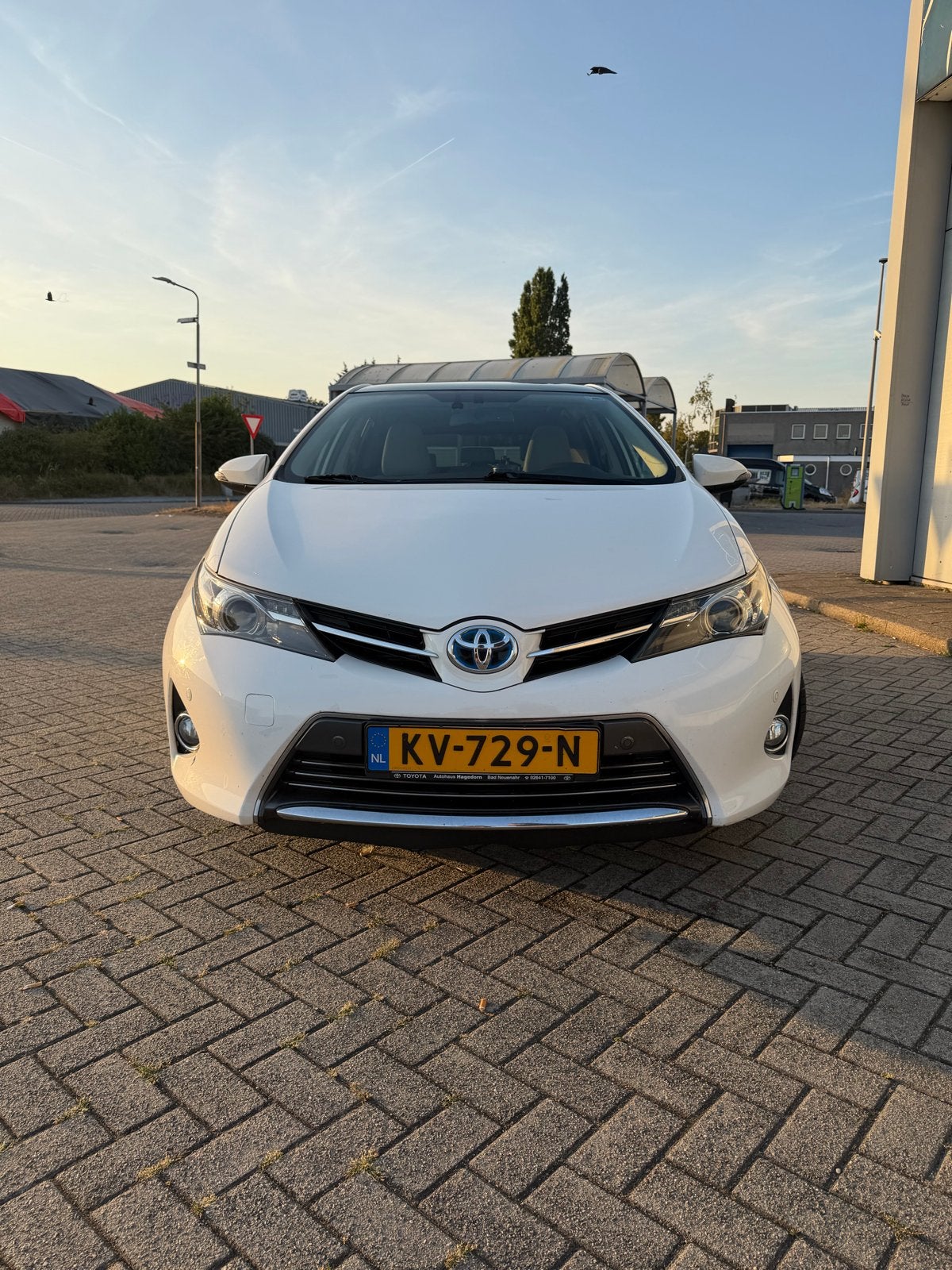 Toyota Auris 1.8 Hybrid 73KW 5D 2013 Wit, Wit, 26 km/l, Auris, 1285 kg