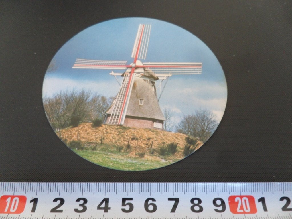 sticker BONA molen 3 Aalden (Dr)  Hellingsmolen Jantine, Ophalen, Zo goed als nieuw