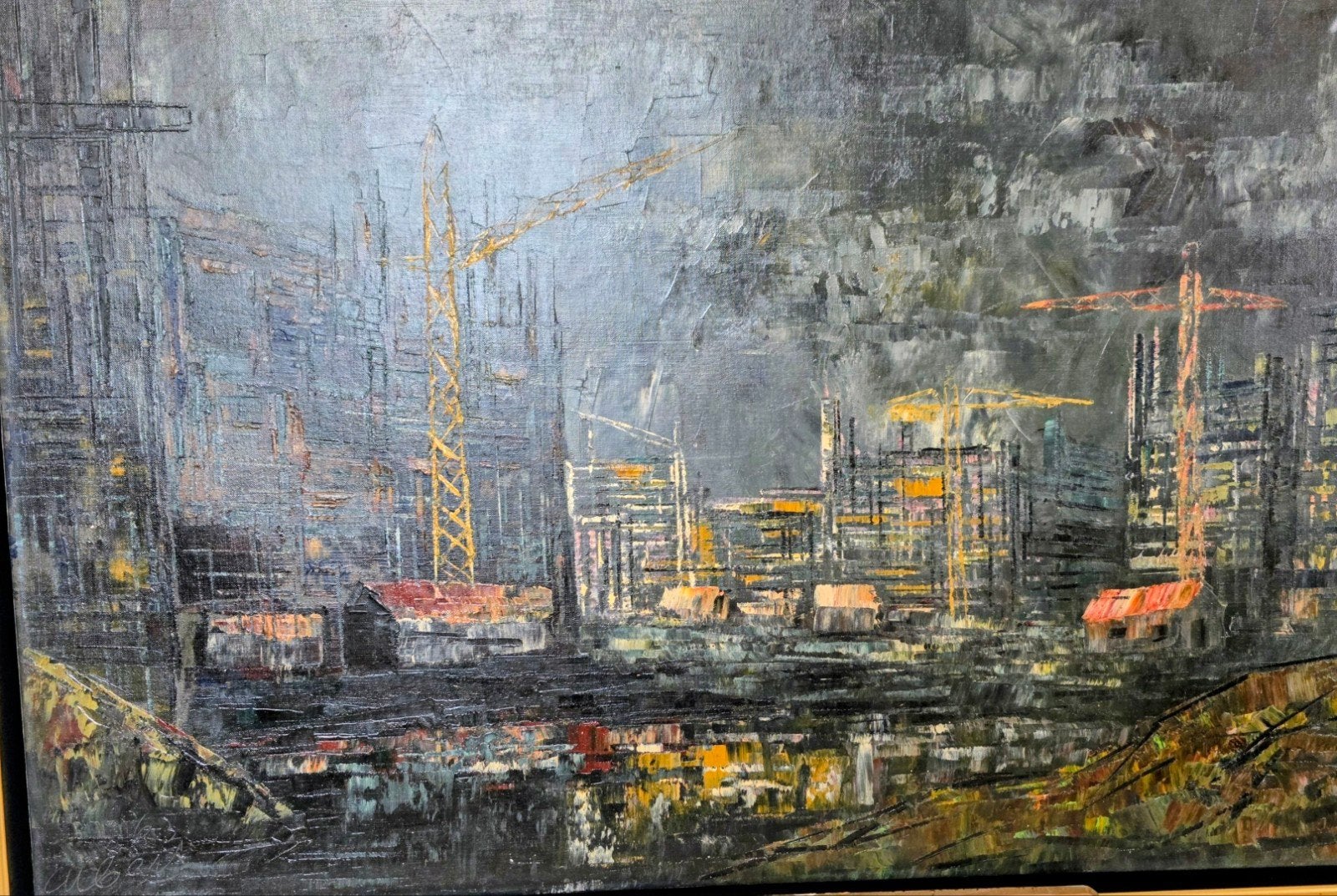 OPBOUW ROTTERDAMSEHAVEN- INDUSTRIE ALBERT DIEKERHOF 1963, Ophalen