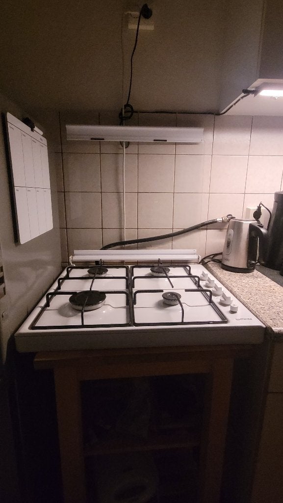 Gaskookplaat, Ophalen, Gebruikt, 4 kookzones, Gas