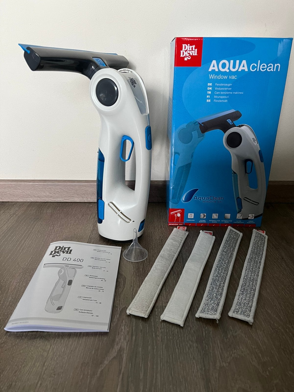 AQUA clean raamreiniger (Dirt Devil), Ophalen of Verzenden, Raamwisser of Trekker