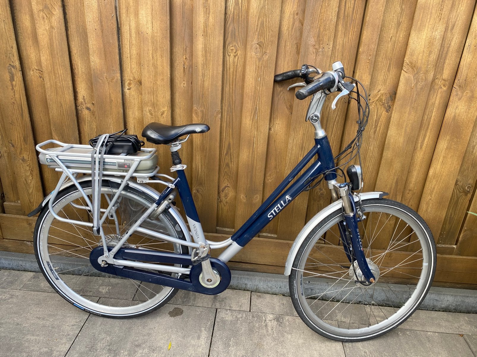 Stella Vicenza elektrische fiets, Fietsen en Brommers, Gebruikt, 51 tot 55 cm, 50 km per accu of meer, Ophalen