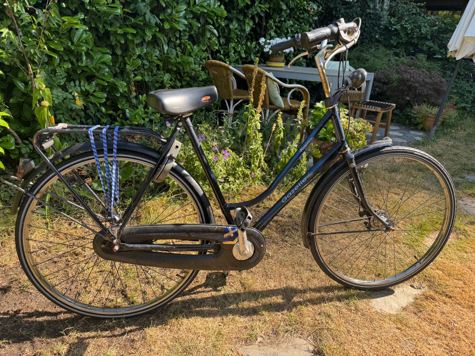 Gazelle Primeur 57 cm 4 gears, Ophalen, 53 tot 56 cm, Versnellingen, Zo goed als nieuw