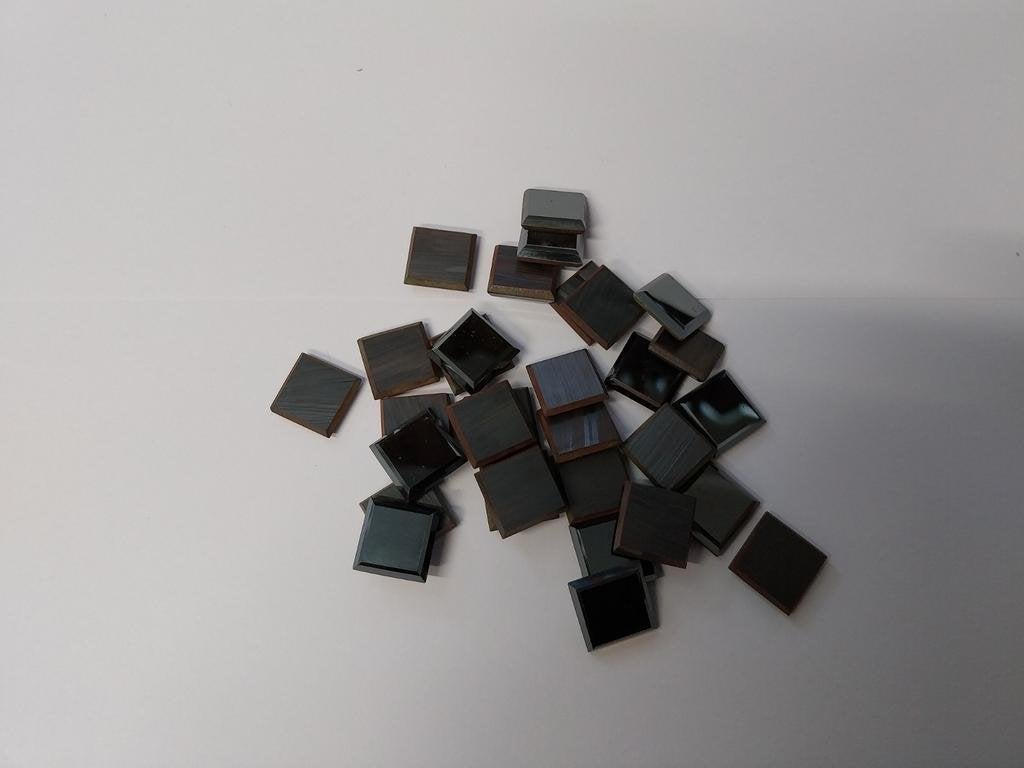 Lot hematiet cabochons, Ophalen of Verzenden, Zo goed als nieuw