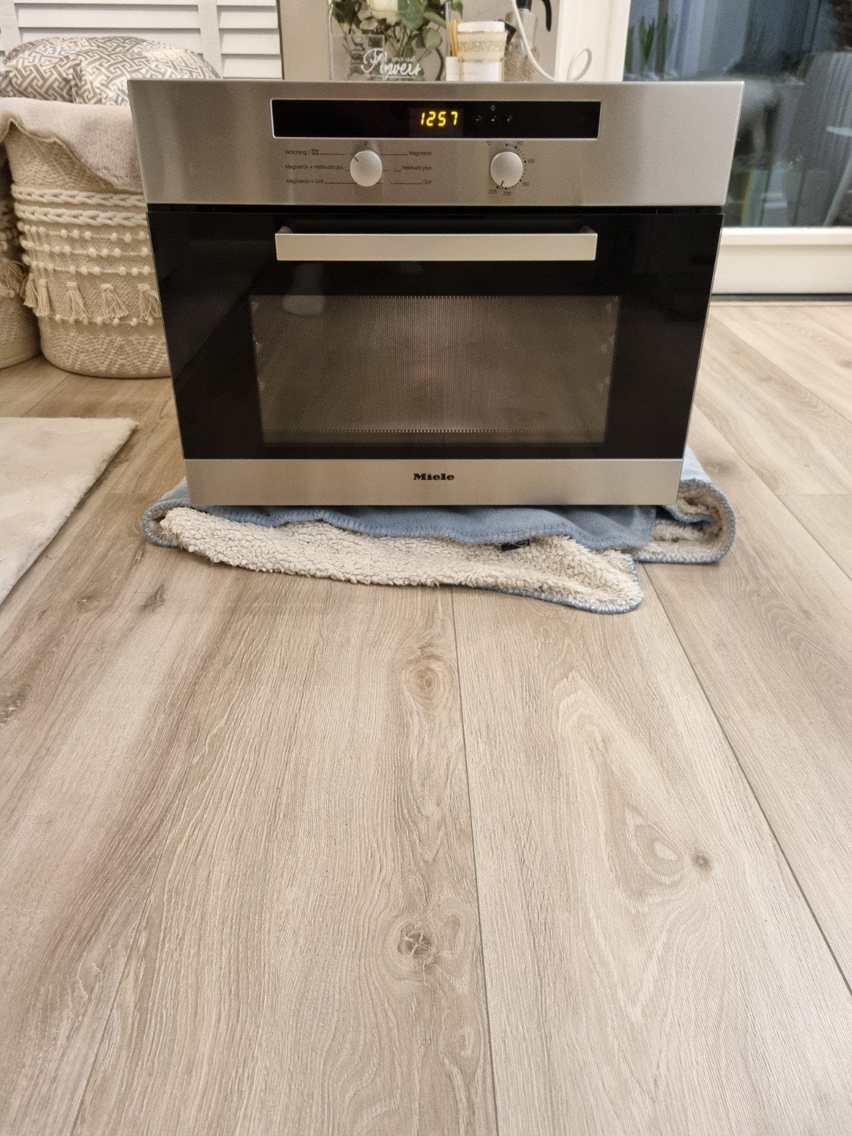 Luxe Miele combi oven magnetron, 45 tot 50 cm, 60 cm of meer, Ophalen of Verzenden, Inbouw