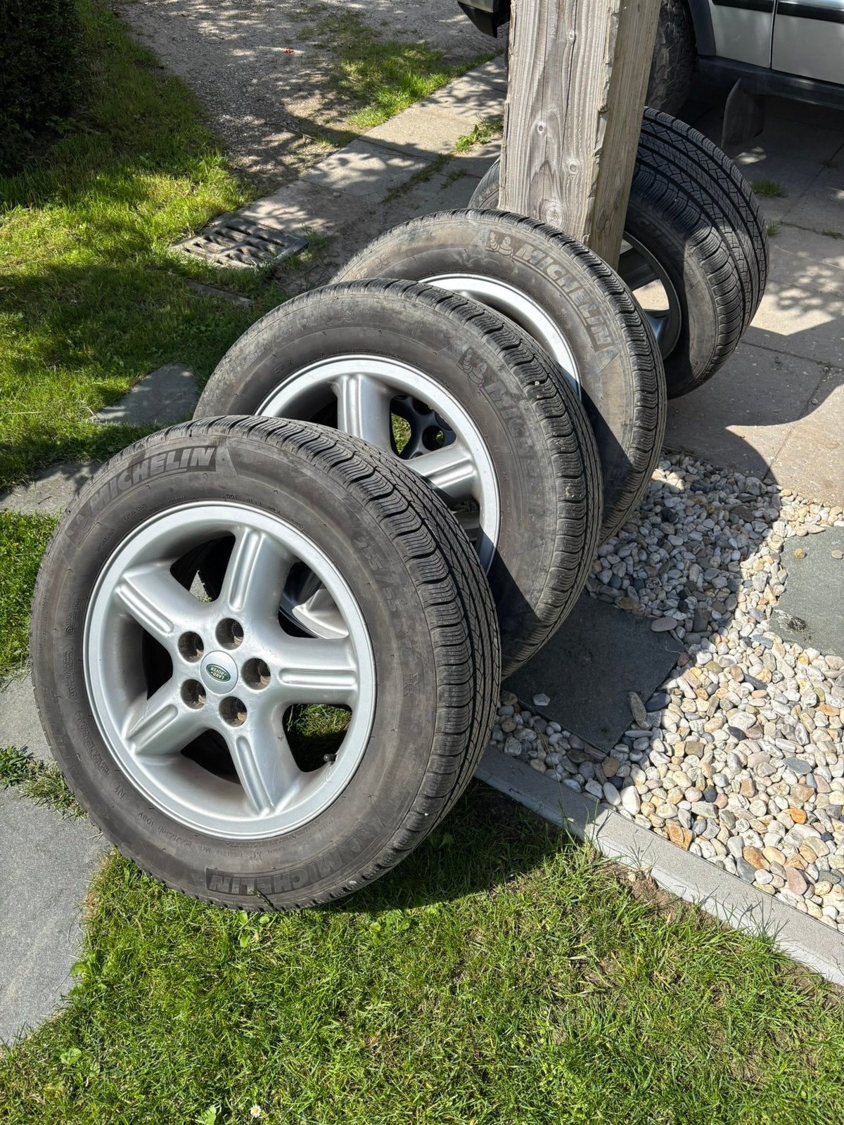 Wielen Land Rover Discovery 2 18” Michelin, Ophalen, 18 inch, Gebruikt, 255 mm