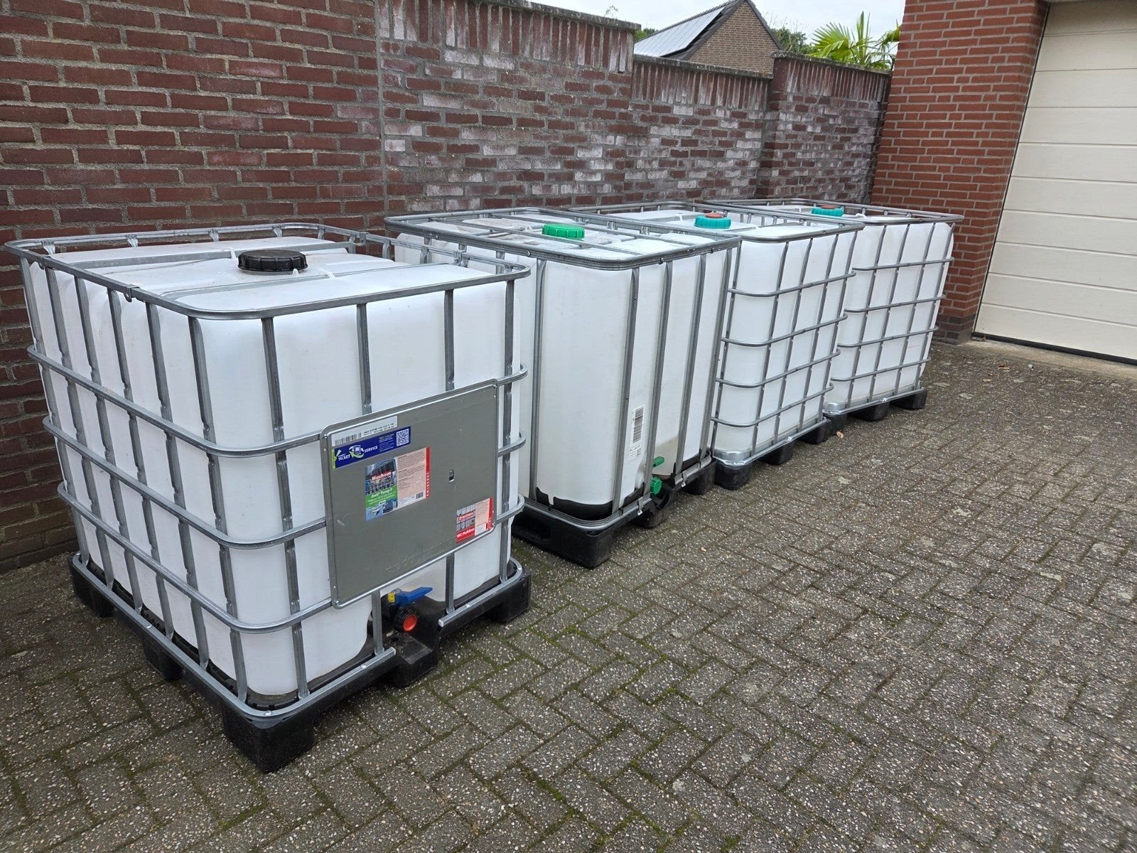 ibc containers  tanks vaten kratten boxen, Ophalen, Zo goed als nieuw