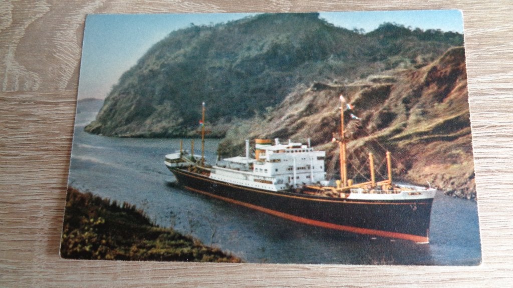 m.v. Dalerdijk, Verzenden, Zo goed als nieuw, Motorboot, Kaart, Foto of Prent