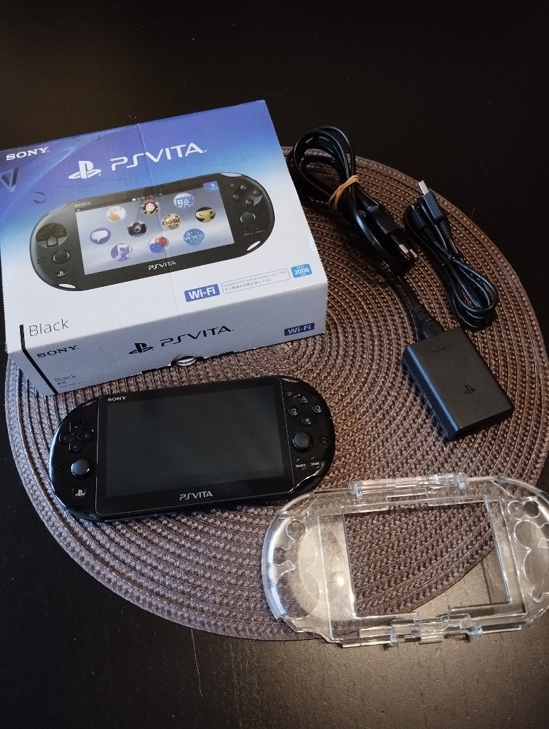 Sony PS Vita, Ophalen of Verzenden, Zo goed als nieuw, Zwart