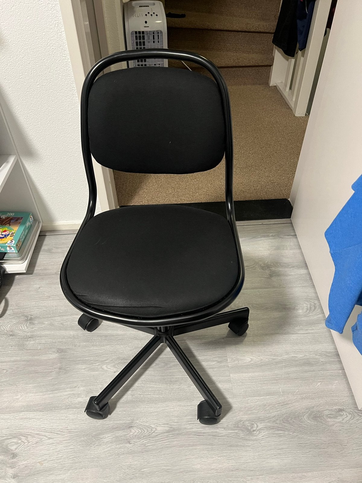Ikea ORFJALL bureaustoel - Zwart, Ophalen, Gebruikt, Zwart, Bureaustoel