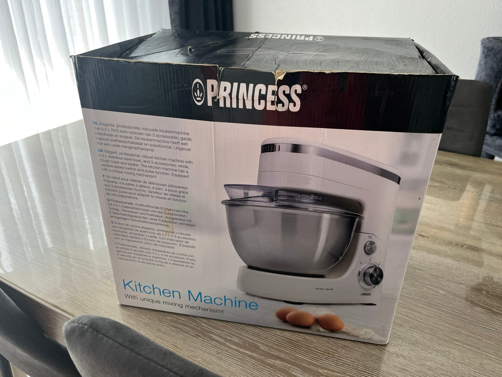 Princess keukenmachine, Witgoed en Apparatuur, Keukenmixers, Ophalen, Zo goed als nieuw