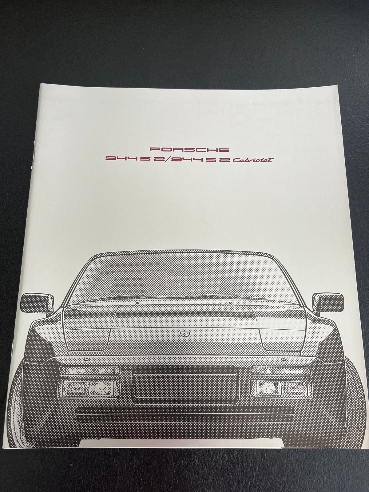 Porsche folder 1991 Duitstalig - 944 S2 / 944 S2 Cabriolet, Ophalen of Verzenden, Gelezen, Porsche