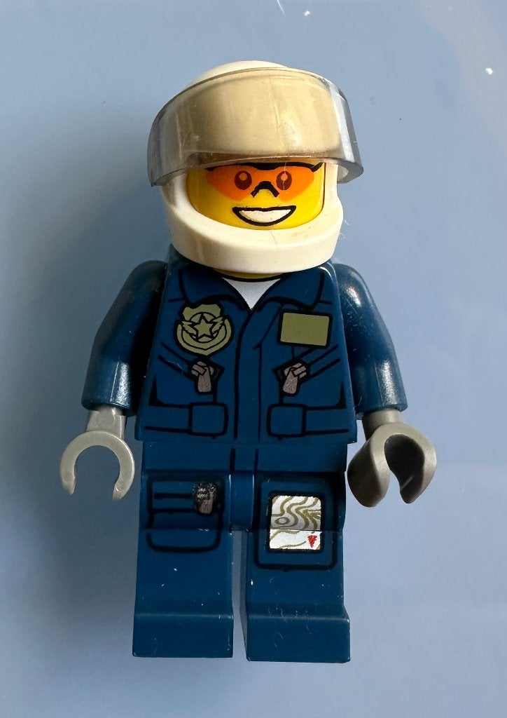 Lego City 30018 Politie Vliegtuig met Agent, Kinderen en Baby's, Speelgoed | Duplo en Lego, Compleet, Lego, Ophalen of Verzenden
