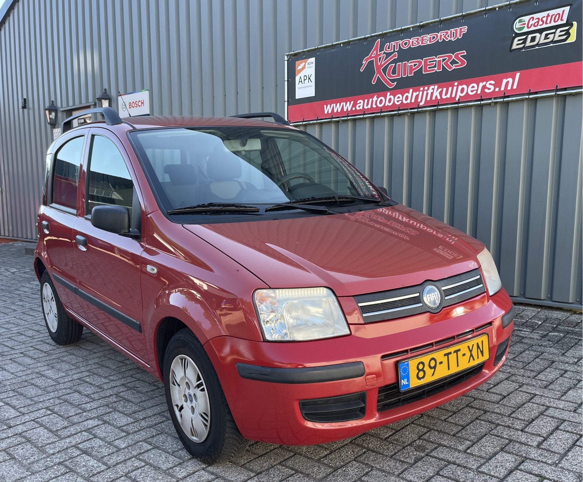 Fiat Panda 1.2 Dynamic Audio.Electr.pakket.Trekhaak, Voorwielaandrijving, Stof, Gebruikt, Origineel Nederlands