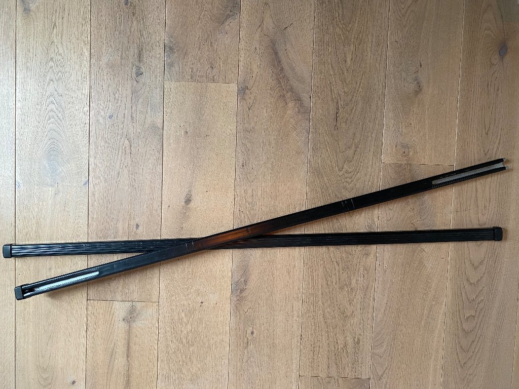 Thule Evo Squarebar dakdragerstangen 127cm, Auto diversen, Dakdragers, Ophalen, Gebruikt