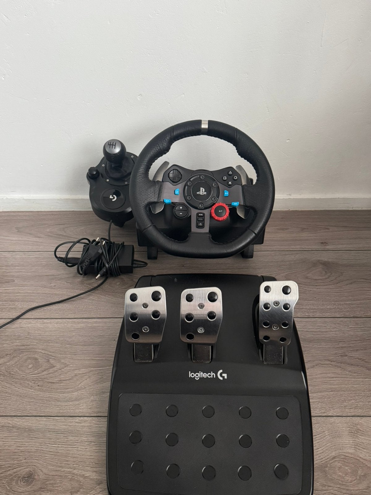 Logitech G29 + Shifter, Spelcomputers en Games, Spelcomputers | Sony PlayStation Consoles | Accessoires, Ophalen, Gebruikt, Stuur of Pedalen