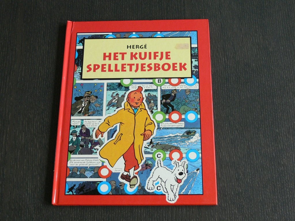 Het Kuifje Spelletjesboek, Boeken, Eén stripboek, Ophalen of Verzenden, Zo goed als nieuw