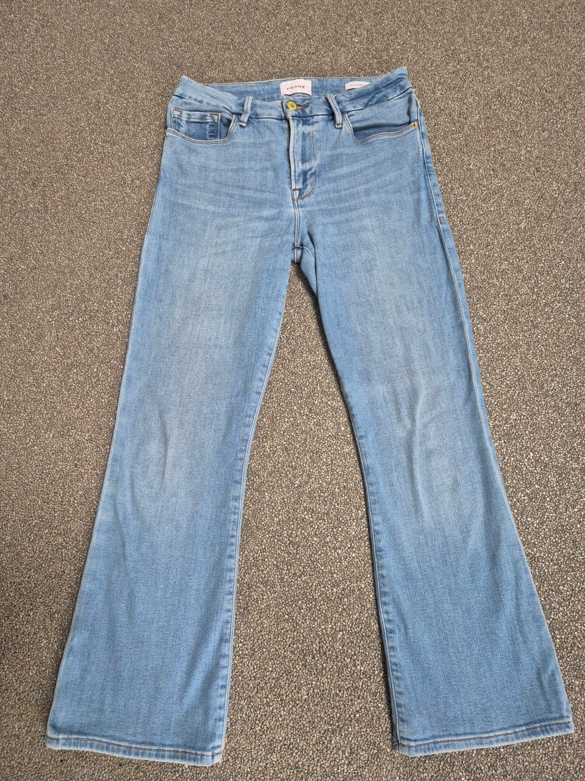 FRAME Jeans Le Crop Mini Boot Maat 28, Kleding | Dames, FRAME, Zo goed als nieuw, W28 - W29 (confectie 36), Verzenden