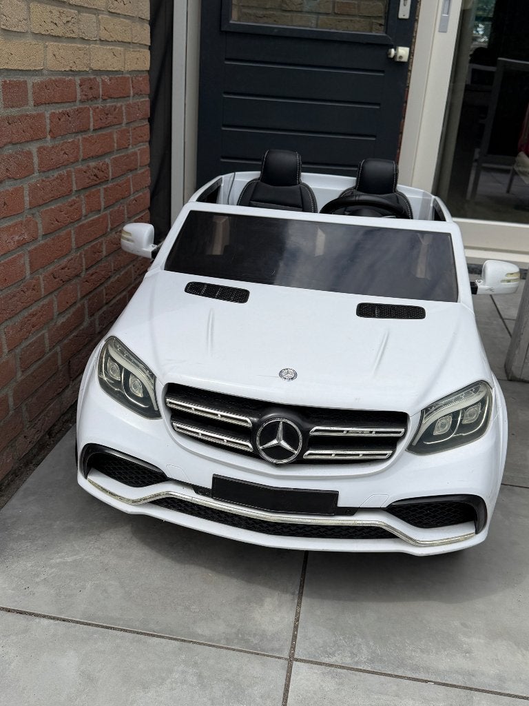 Mercedes Benz kinderauto op accu met afstandsbediening, Ophalen, Zo goed als nieuw