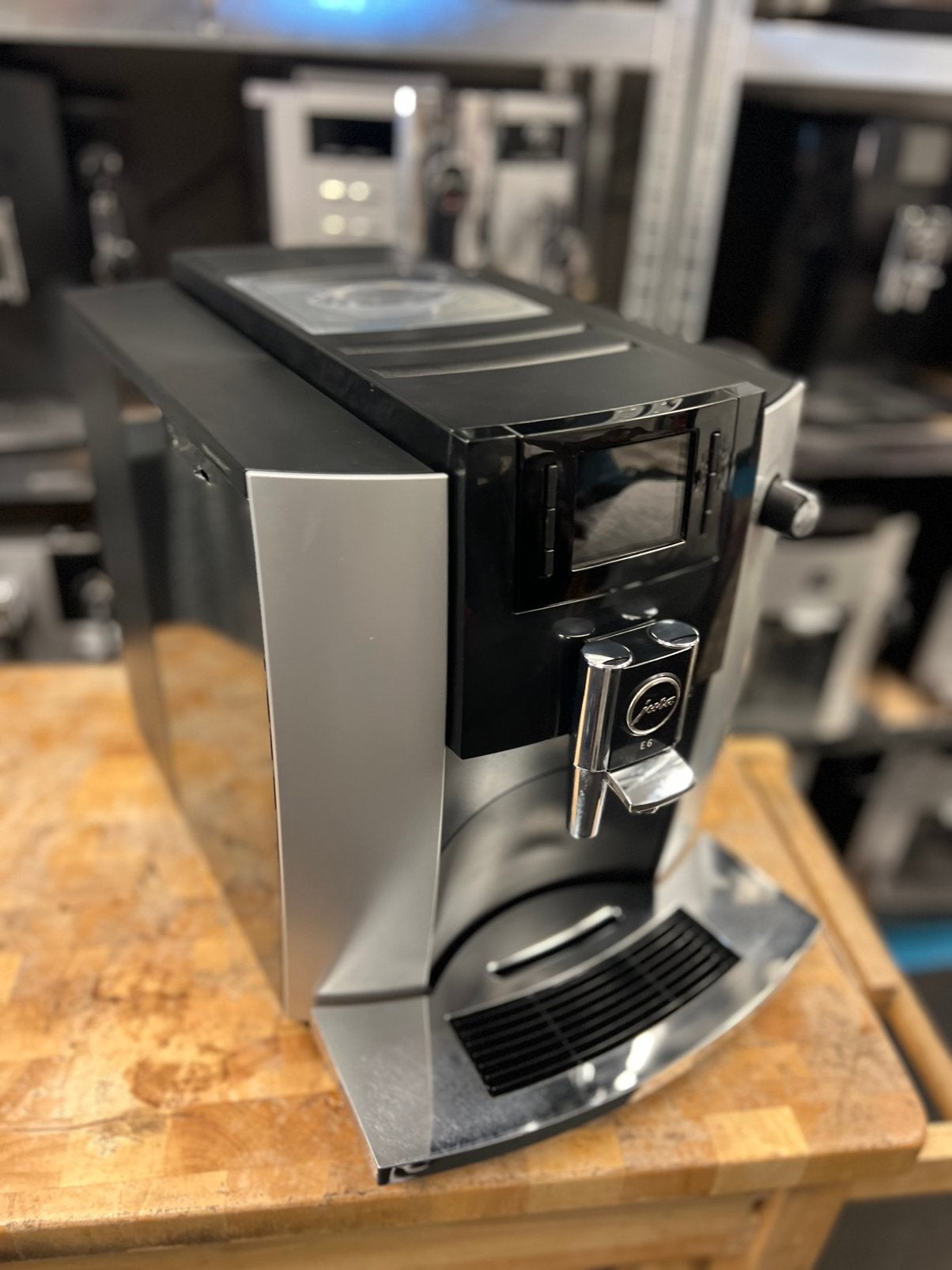 Jura E6 Platina, Kundendienst@jura.com, 10 kopjes of meer, Koffiemachine, Ophalen of Verzenden