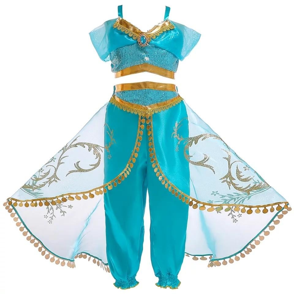 Jasmine Kostuum - Maat 122-128, Ophalen of Verzenden, Nieuw, 122 t/m 128, Meisje