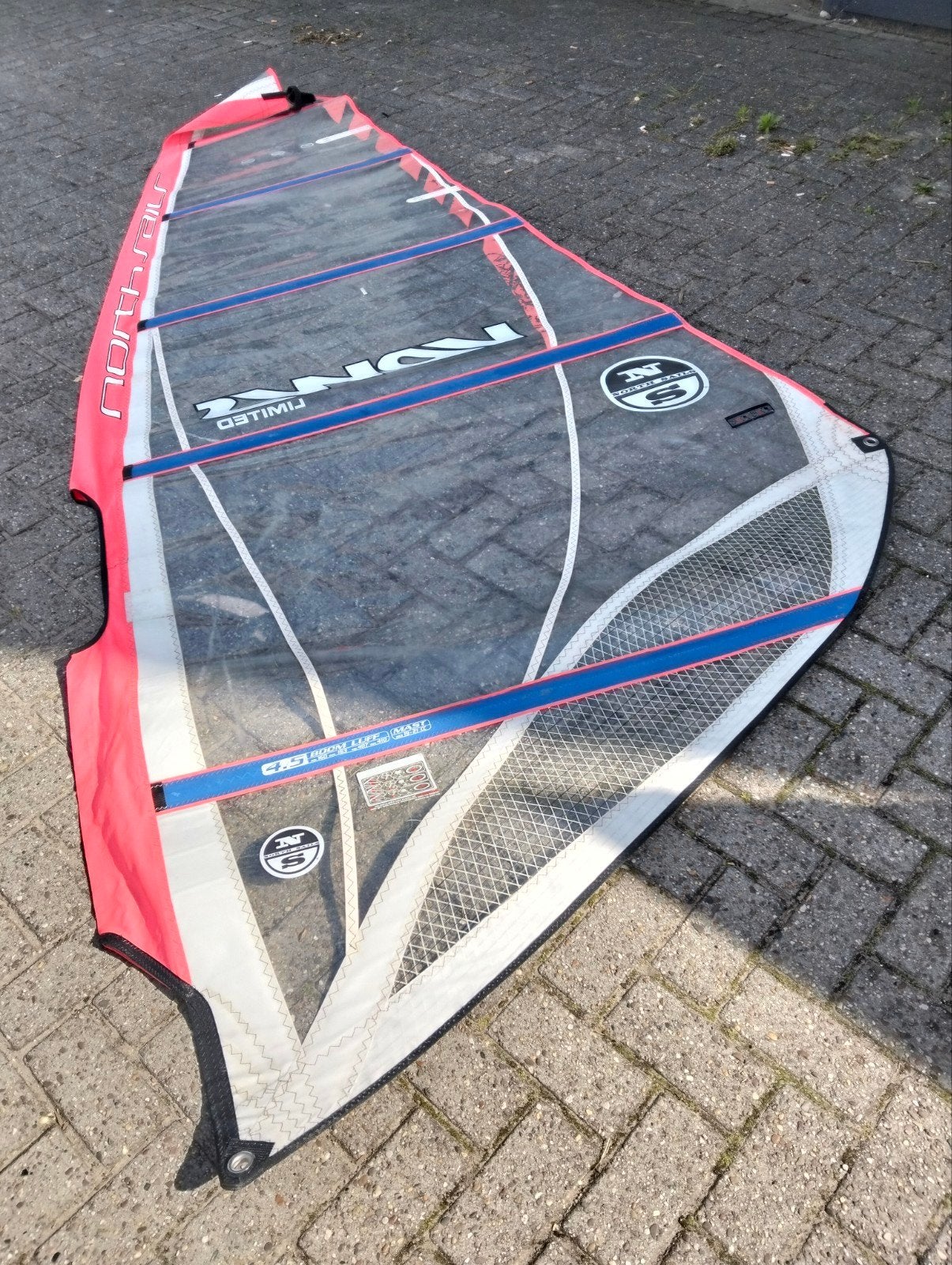 leuke vakantie set: Mambo 175 ltr + 2 tuigages  4.5/5.7 m2, Watersport en Boten, Ophalen, 250 tot 300 cm, Gebruikt, 3.5 tot 5 m²