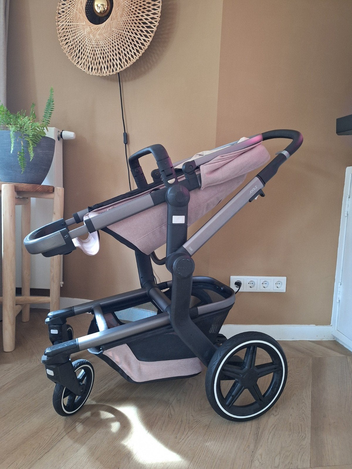 Joolz Day kinderwagen - premium pink, Ophalen, Zo goed als nieuw, Overige merken, Met reiswieg