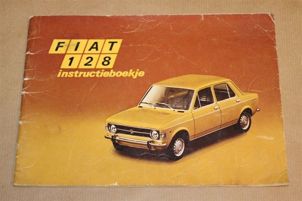 Fiat 128 - Instructieboekje - 1971, Ophalen of Verzenden