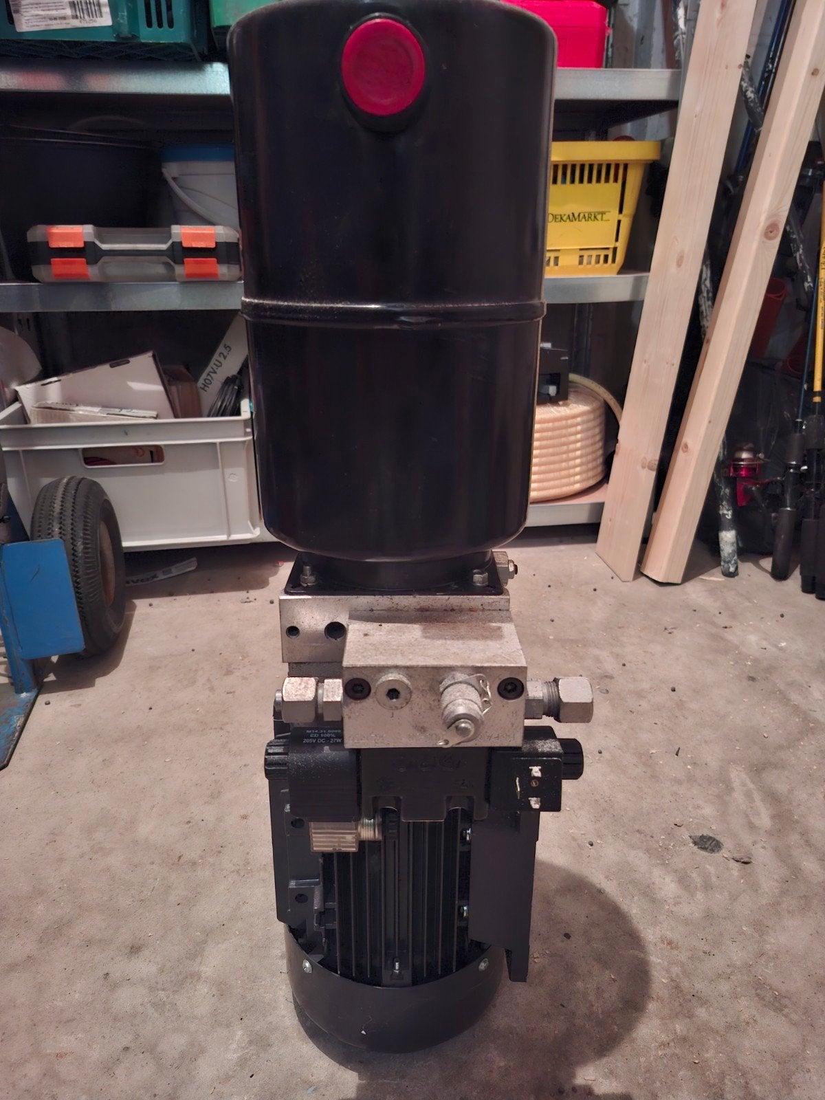 klein hydrauliek pomp met olie tank, Ophalen, Nieuw