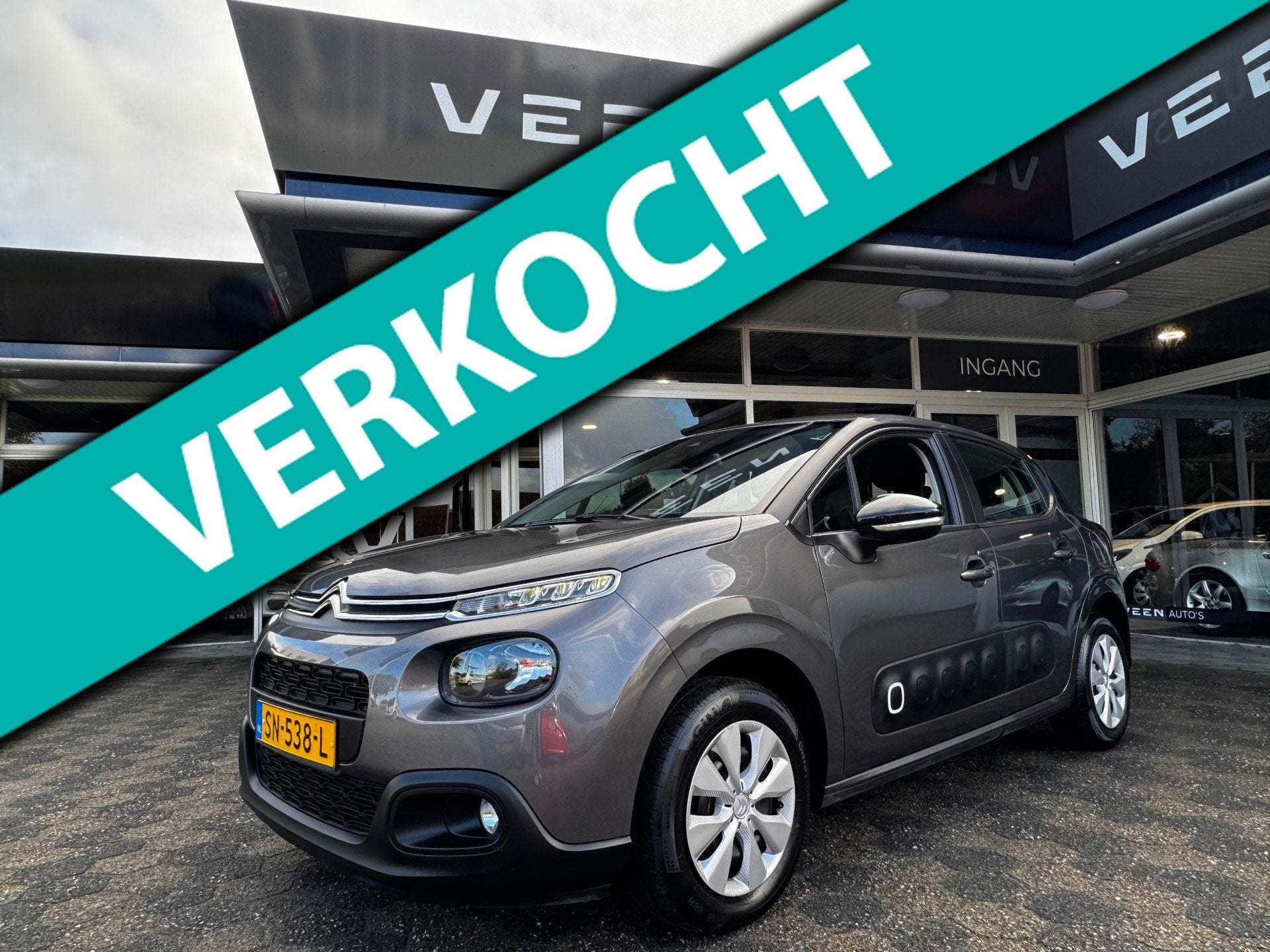 Citroen C3 1.2 PureTech Feel Cruise CarPlay Navi Nette Staat, Voorwielaandrijving, 450 kg, Euro 6, 1199 cc