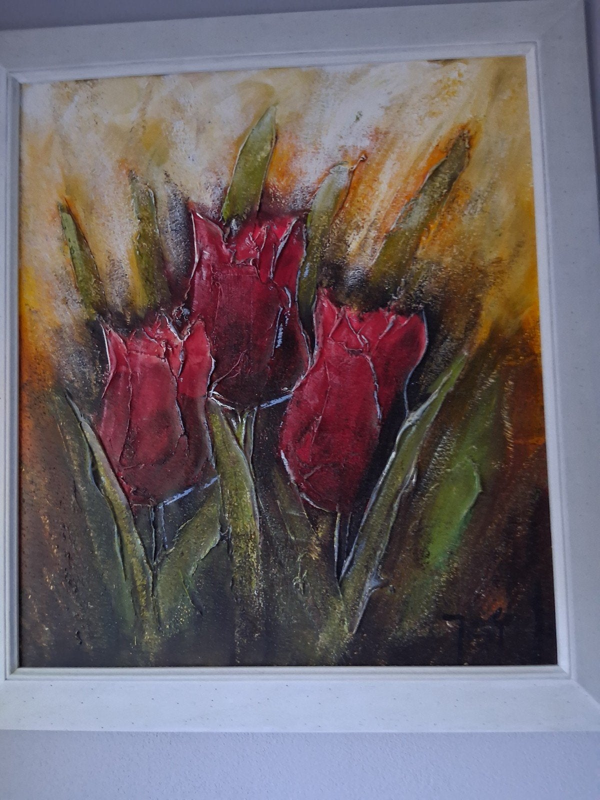 Mooi schilderij, Huis en Inrichting, Ophalen, Zo goed als nieuw, 75 tot 100 cm, Schilderij