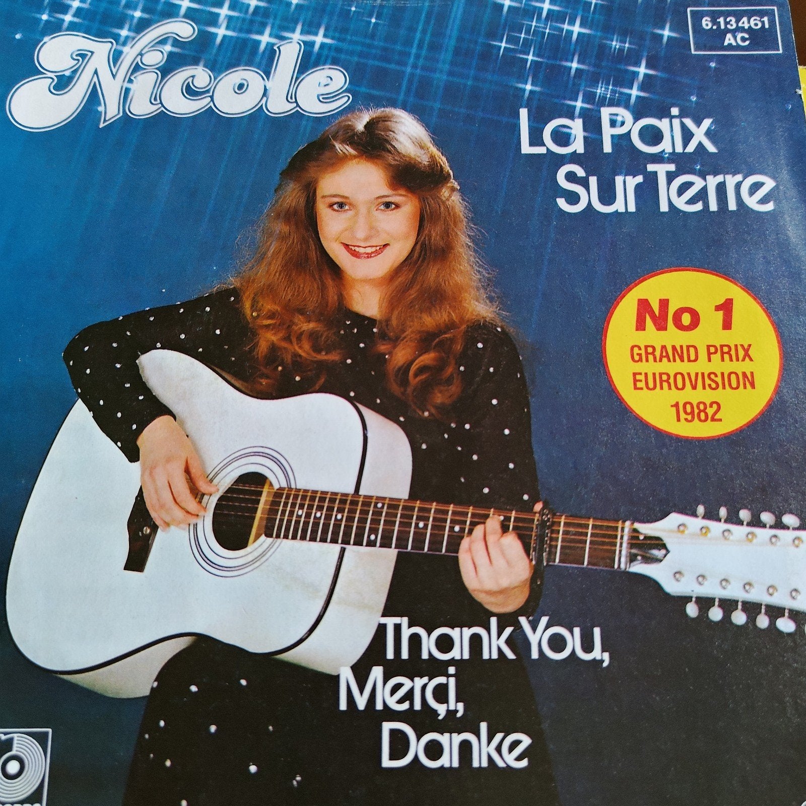 Nicole - La Paix Sur Terre (Eurovision 1982) Single, Ophalen of Verzenden, 7 inch