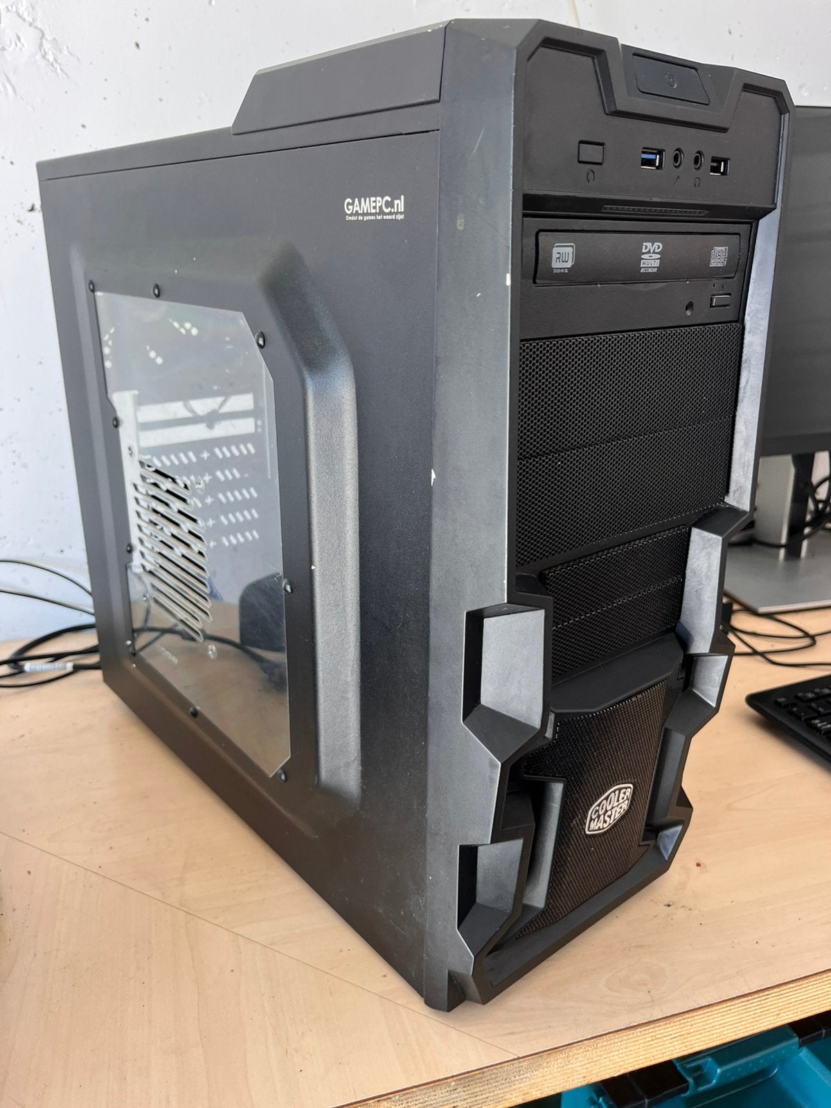 Cooler Master Desktop PC, Intel i3-4150, 8GB - geen opslag, Computers en Software, Desktop Pc's, Ophalen of Verzenden, Gebruikt