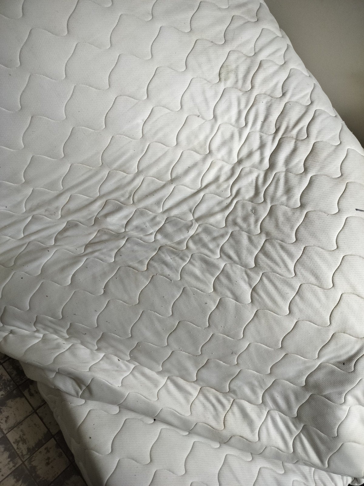 matras 195-140 springveren 20 cm dik  gratis, Ophalen, Gebruikt, Tweepersoons, 140 cm