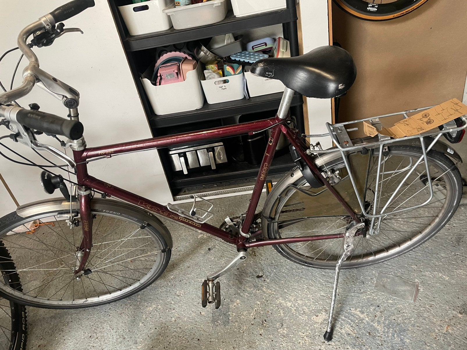 Herenfiets 60 inch, 57 tot 61 cm, Ophalen of Verzenden, Gebruikt, Overige merken