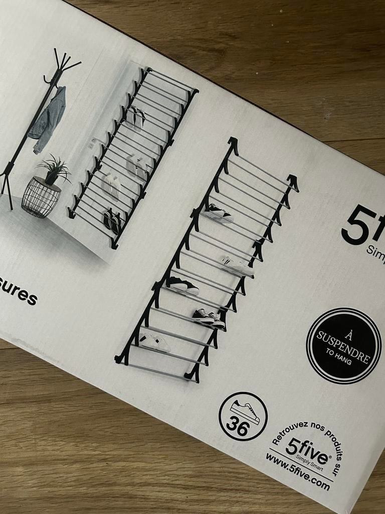5five Schoenenrek om op te hangen - Ruimtebesparend, Ophalen of Verzenden, Nieuw